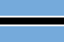 República de Botsuana - Bandera