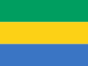 República Gabonesa - Bandera