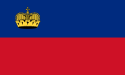 Principauté de Liechtenstein - Drapeau