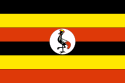 República de Uganda - Bandera