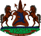 Königreich Lesotho - Wappen