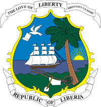 Республика Либерия - Герб