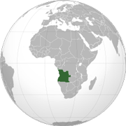 République d'Angola - Carte