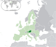 Австрийская Республика - Местоположение