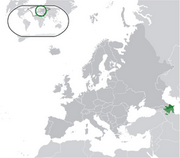 Азербайджанская Республика - Местоположение