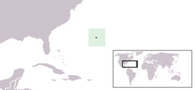 Territorio Británico de Ultramar de las Bermudas - Situación