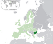 République de Bulgarie - Carte