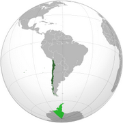 République du Chili - Carte