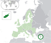 République de Chypre - Carte