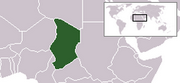 République du Tchad - Carte