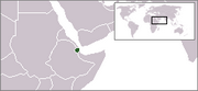 République de Djibouti - Carte