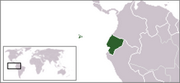République de l'Équateur - Carte