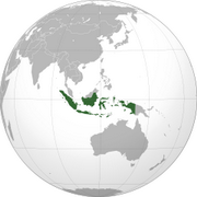 Республика Индонезия - Местоположение