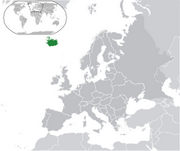 République d'Islande - Carte