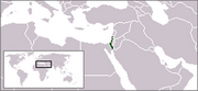 État d’Israël - Carte
