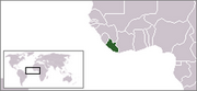 Республика Либерия - Местоположение