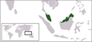 Малайзия - Местоположение