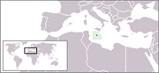 République de Malte - Carte