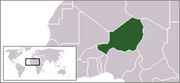 République du Niger - Carte