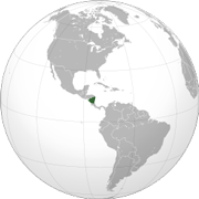 République du Nicaragua - Carte
