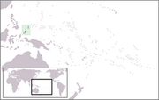 Республика Палау - Местоположение