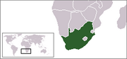 Южно-Африканская Республика - Местоположение