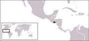 Республика Эль-Сальвадор - Местоположение