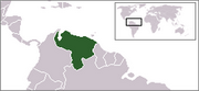 République bolivarienne du Venezuela - Carte