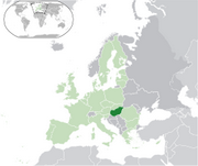 République de Hongrie - Carte