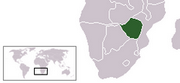Республика Зимбабве - Местоположение